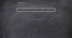 Desktop Screenshot of glassers.es